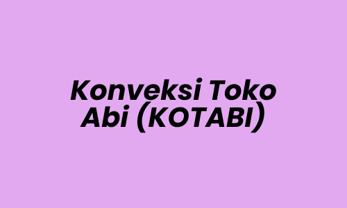 Lowongan Kerja PIC Produksi di Konveksi Toko Abi (KOTABI) - Tangerang