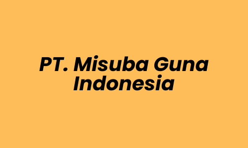 Lowongan Kerja Staf Accounting di PT. Misuba Guna Indonesia - Tangerang