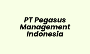 Lowongan Kerja Social Media Content Specialist di PT Pegasus Management Indonesia - Jakarta Barat