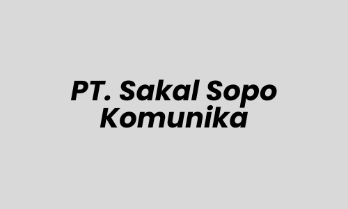 Lowongan Kerja Admin Data Entry intern di PT. Sakal Sopo Komunika - Jakarta Selatan